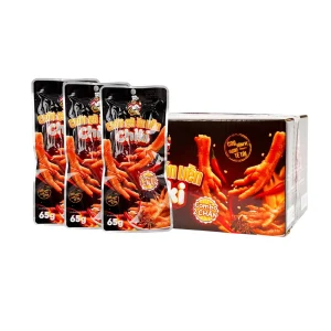 Chân Gà Nguyên Xương Ăn Liền Chiki 65g Loại 2 Chân - Đậm Vị Tê Cay