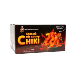 Chân Gà Rút Xương Ăn Liền Chiki 26g -  Đậm Vị Tê Cay, Dai Giòn Hấp Dẫn